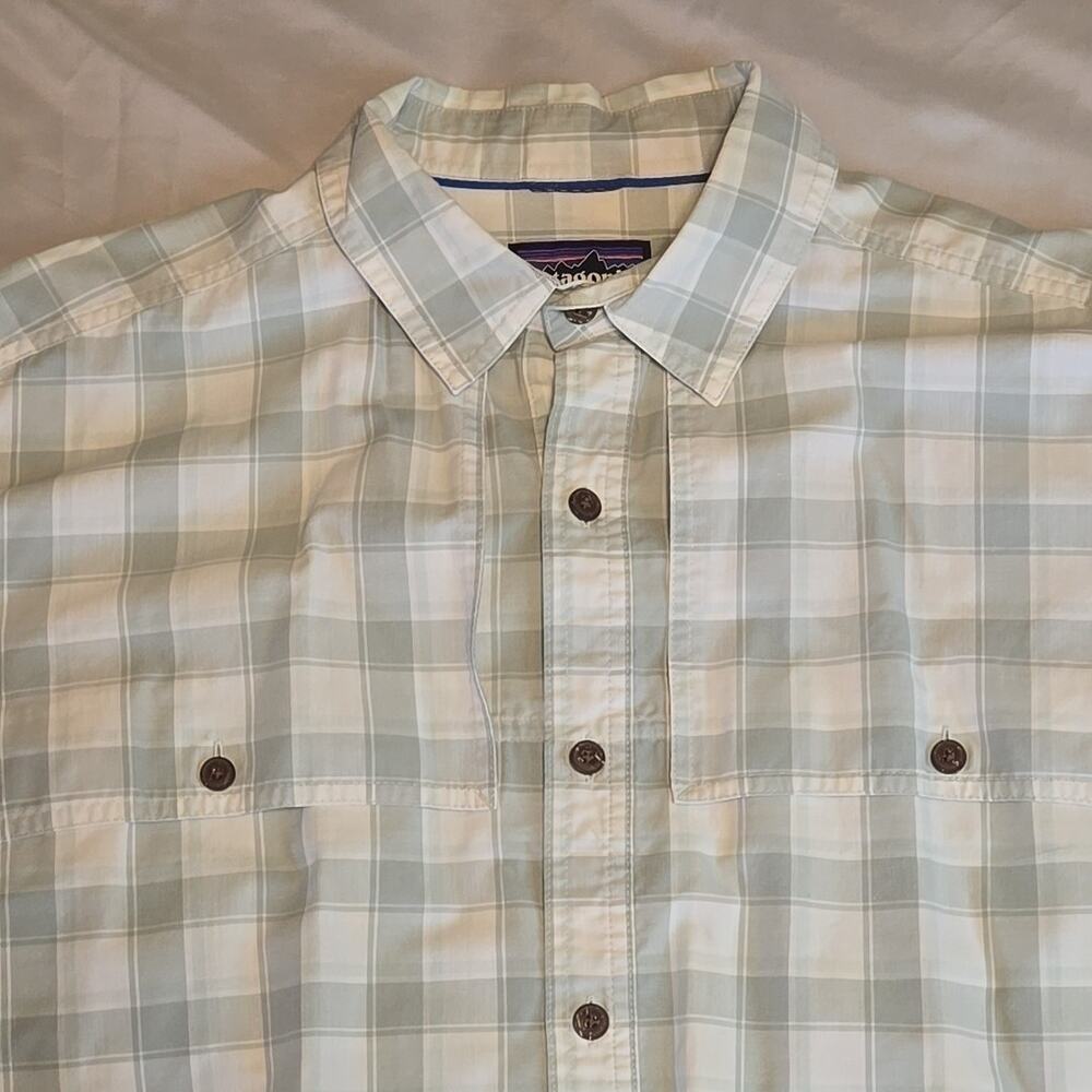 Patagonia Island Hopper Shirt Mens L Long Sleeve Fishing Performance
